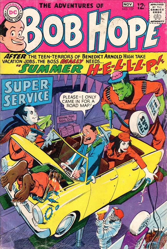 Adventures of Bob Hope (DC, 1951) #107 Raw