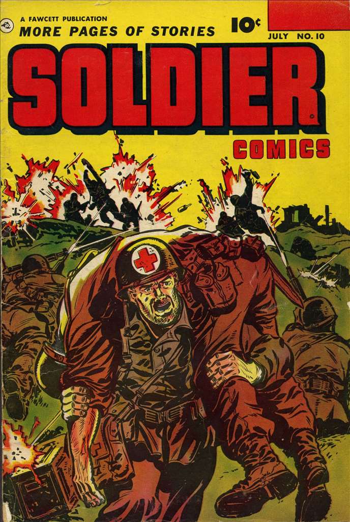 Soldier (1952, Fawcett) # 10 Raw