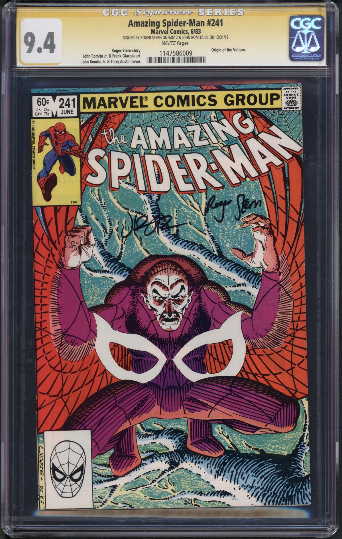 VIM_grade_cgc-9-4-signed-by-john-romita-jr-and-roger-stern-1147586009