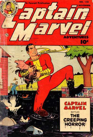 Captain Marvel Adventures (1941 Fawcett) #126 Raw