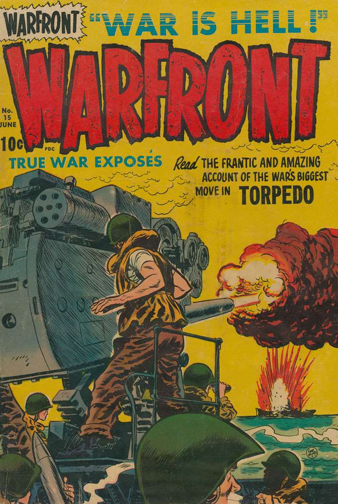 Warfront (1951 Harvey) # 15 Raw