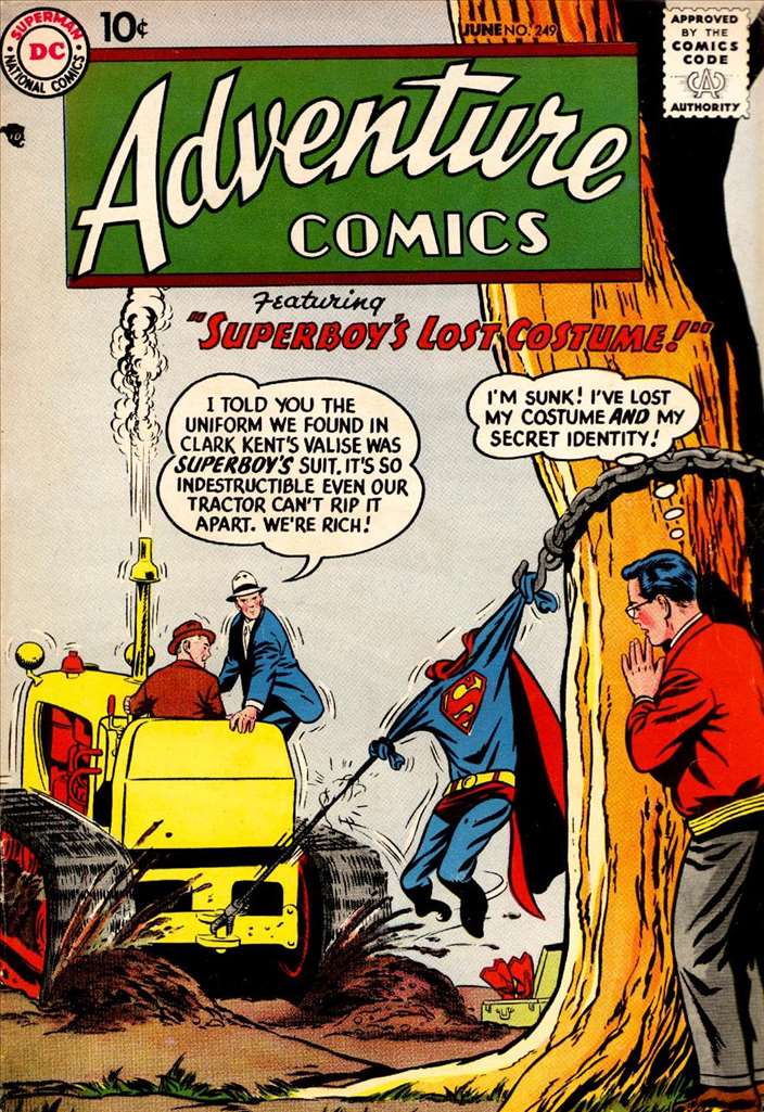 Adventure Comics (1938 1st Series DC) #259 Raw