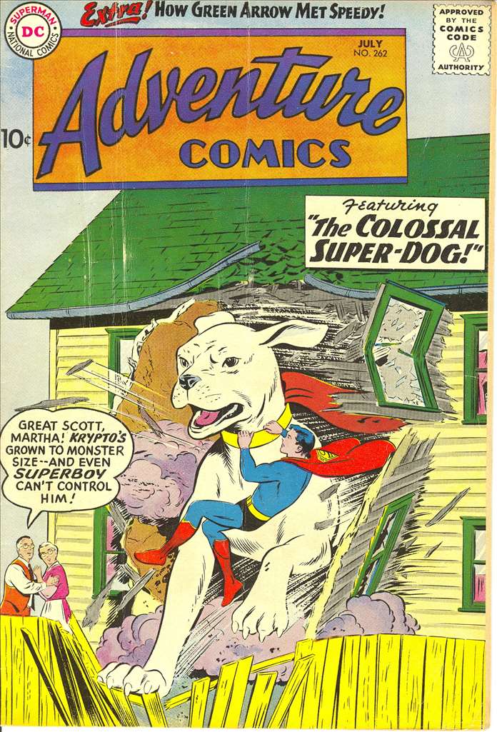 Adventure Comics (1938 1st Series DC) #262 Raw