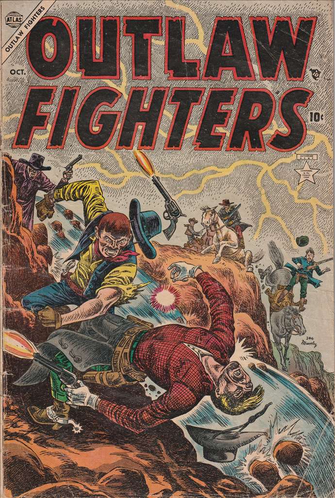 Outlaw Fighters (Atlas, 1954) # 2 Raw