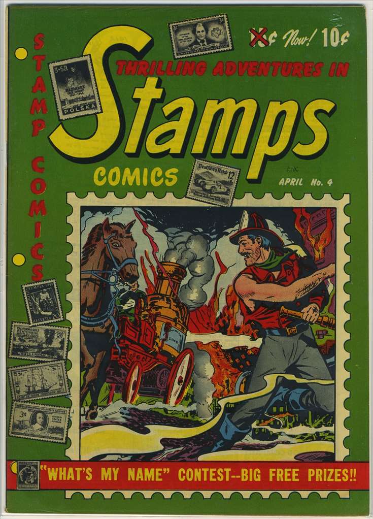 Stamps Comics (Youthful, 1951) # 4 Raw