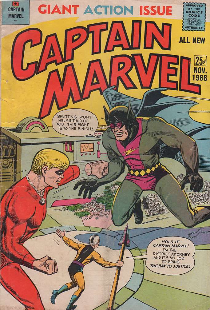 Captain Marvel (1966, M.F. Enterprises) # 4 Raw