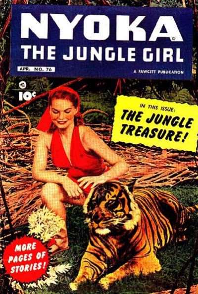 Nyoka, the Jungle Girl (1945, Fawcett) # 76 Raw