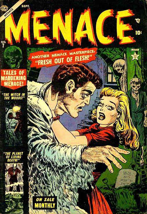 Menace (Atlas, 1952) # 7 Raw