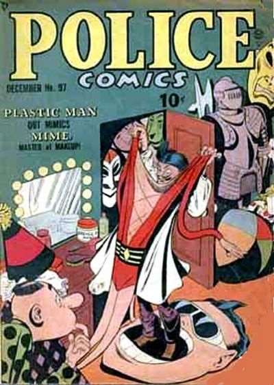 Police Comics (1941 Quality) # 97 Raw