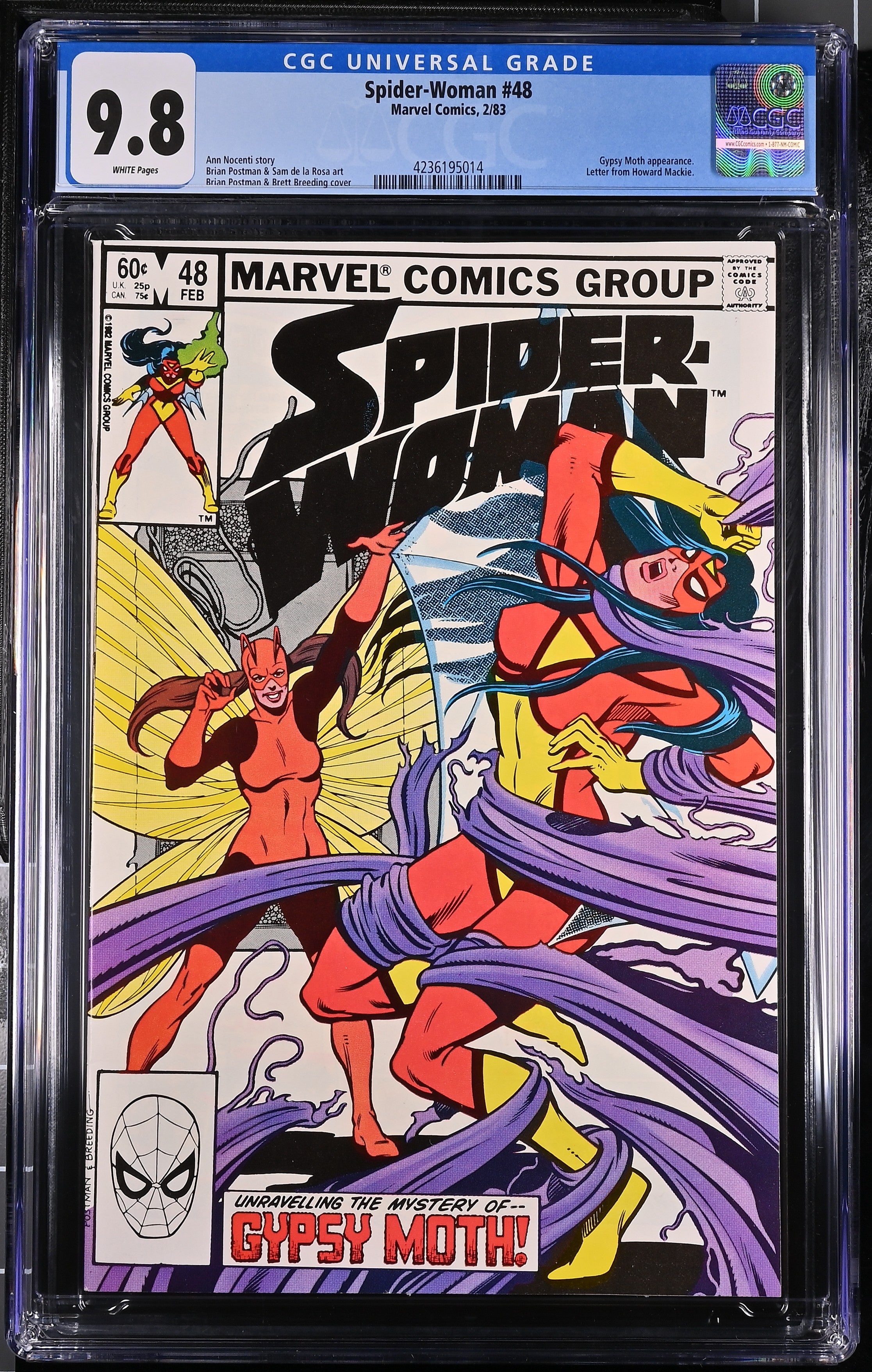 Spider-Woman (1978 Marvel 1st Series) # 48 CGC