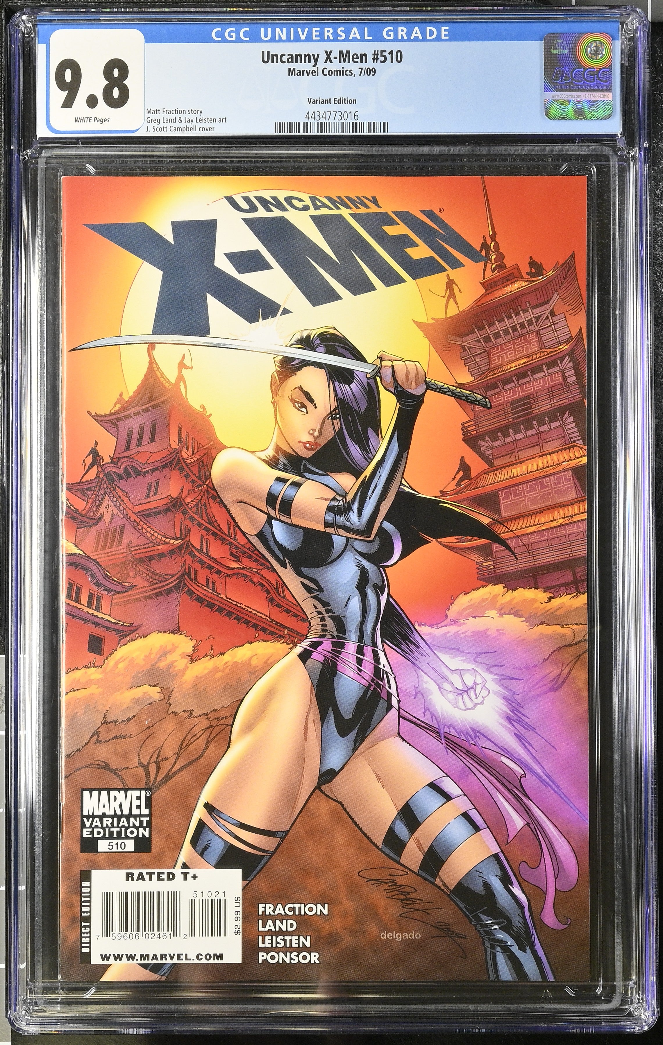 Uncanny X-Men (1963 1st series Marvel) #510 CGC