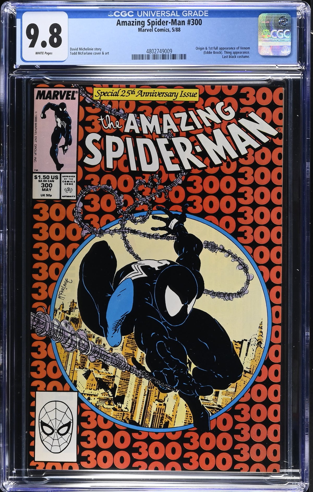 Amazing Spider-Man (1963 1st Series Marvel) #300 CGC