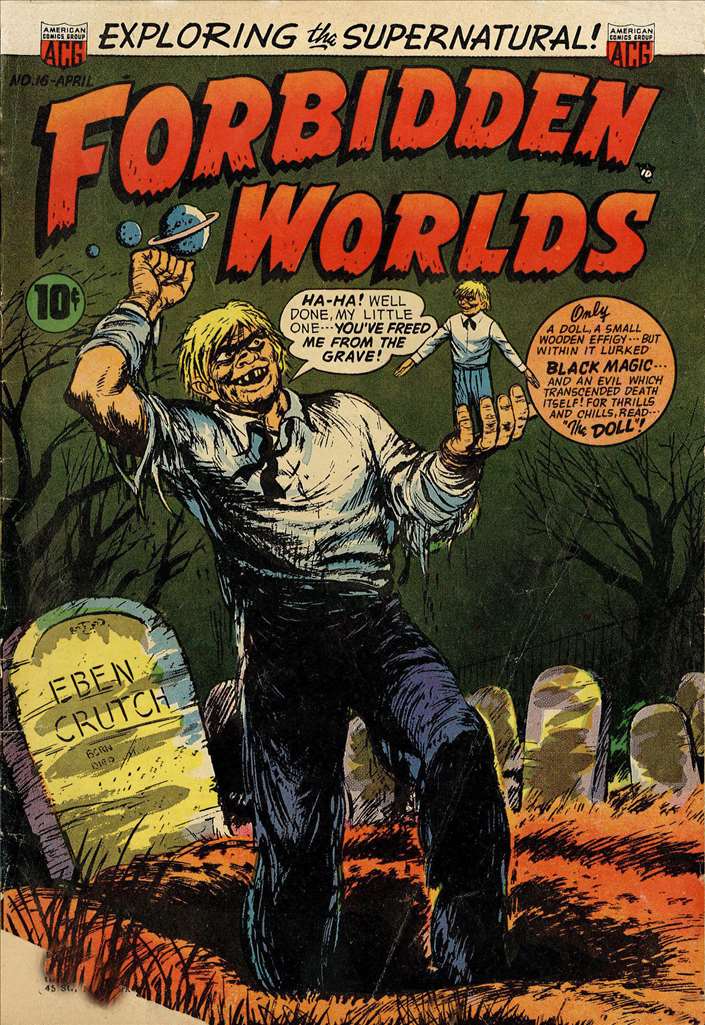 Forbidden Worlds (1951 ACG) # 16 Raw