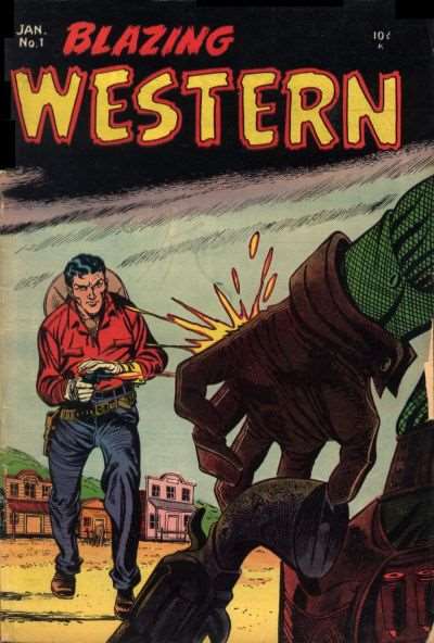 Blazing Western (1954) # 1 Raw