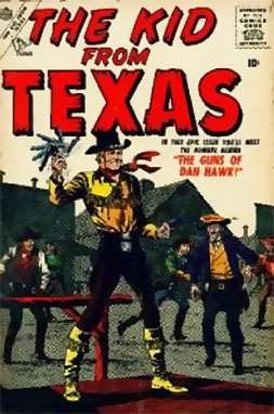 Kid From Texas (Atlas, 1957) # 1 Raw