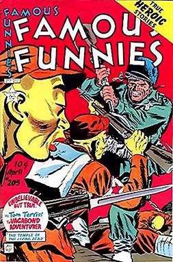 Famous Funnies (1934) #205 Raw