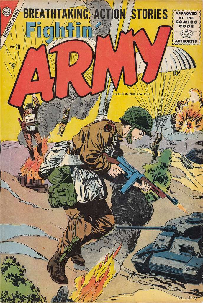 Fightin' Army (1957, Charlton) # 20 Raw