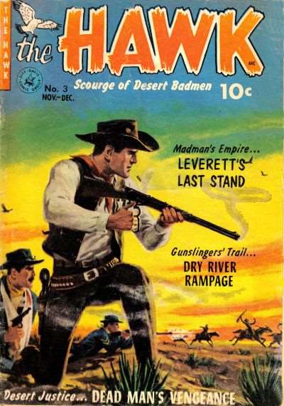 Hawk (1951 Ziff-Davis) # 3 Raw