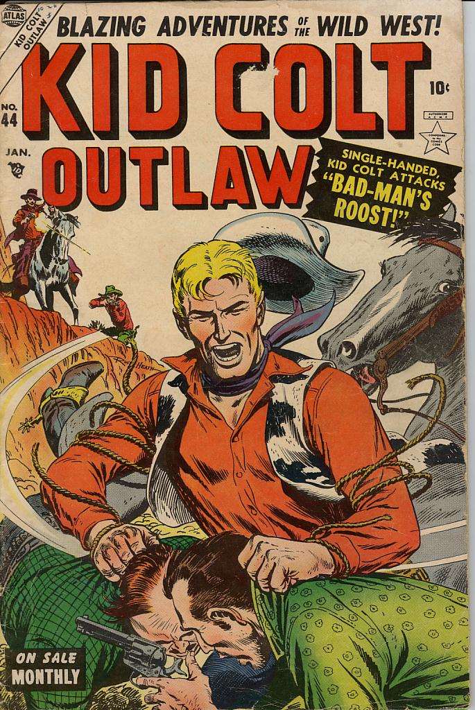 Kid Colt Outlaw (1948 Marvel) # 44 Raw