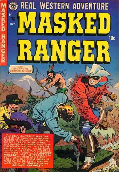 Masked Ranger (1954 Premier) # 4 Raw