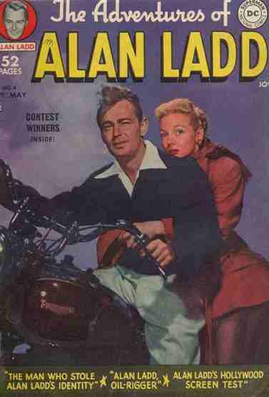 Adventures of Alan Ladd (1950 DC) # 4 Raw