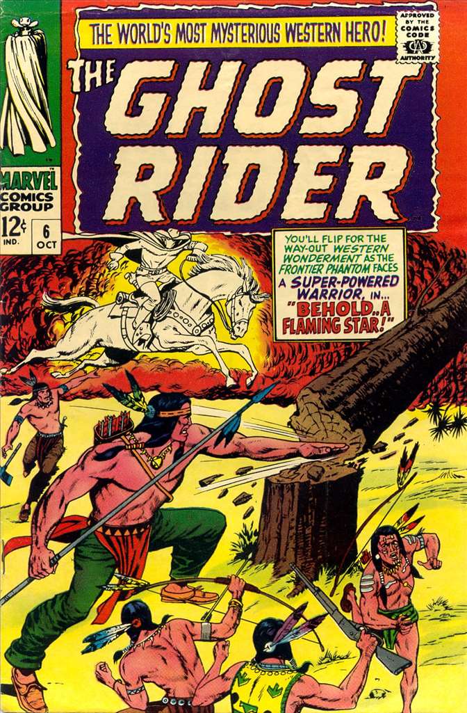 Ghost Rider (1967 Marvel Western) # 6 Raw