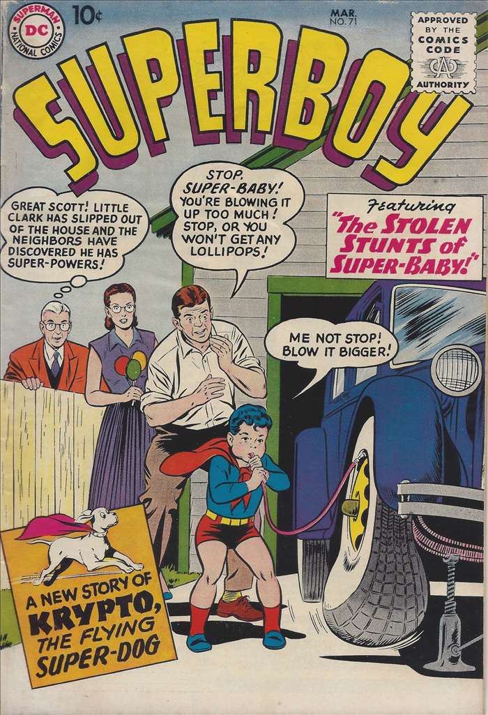 Superboy (1949 1st Series DC) # 71 Raw