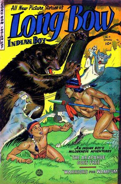 Long Bow (1951 Fiction House) # 9 Raw