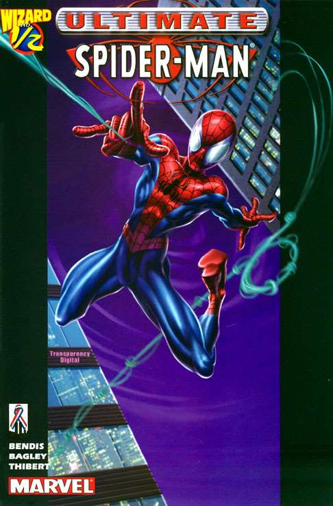 Ultimate Spider-Man Wizard 1/2 Edition (2000 1st Series Marvel) #  1 Raw