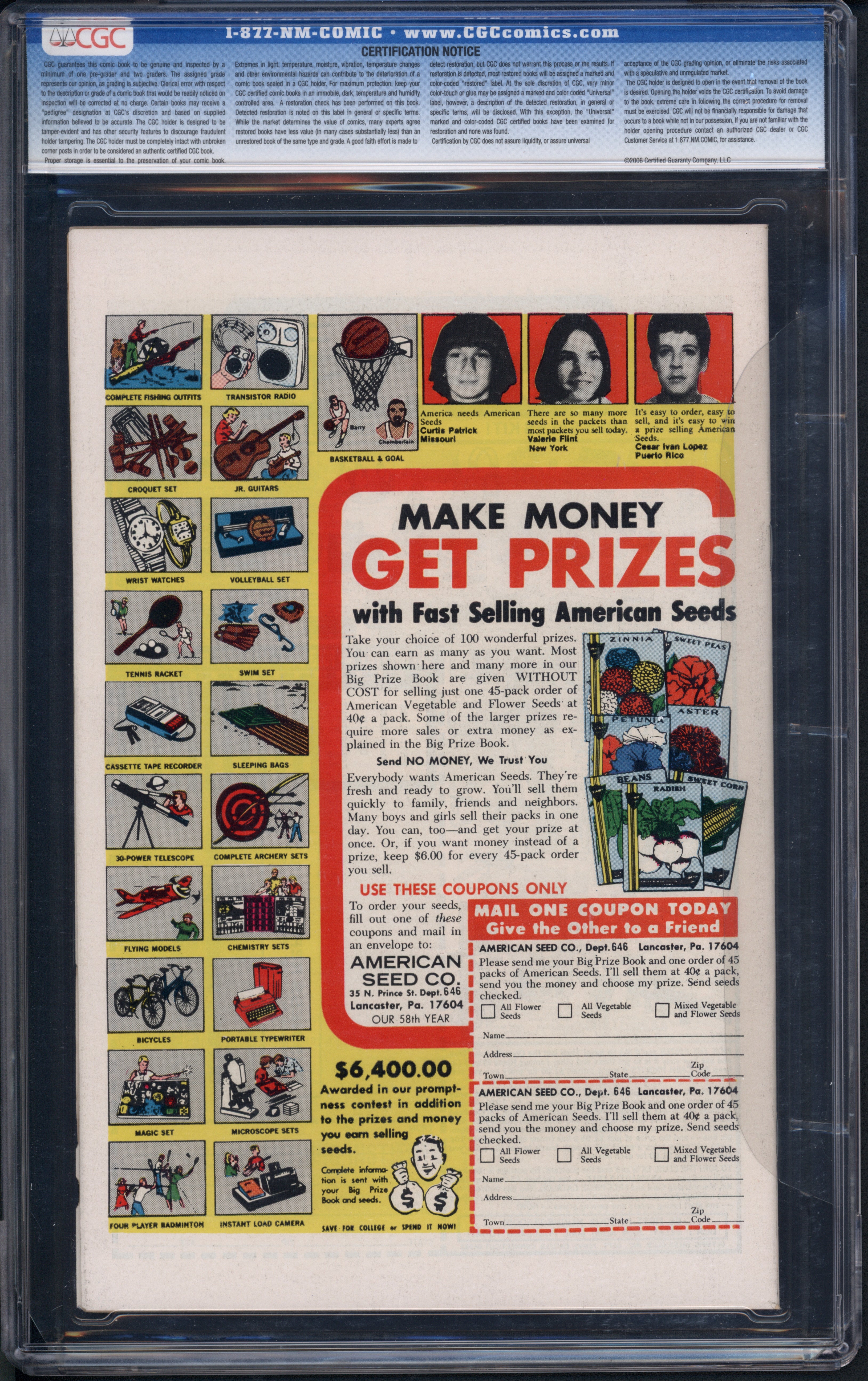 VIM_grade_cgc-9-6-0780722017