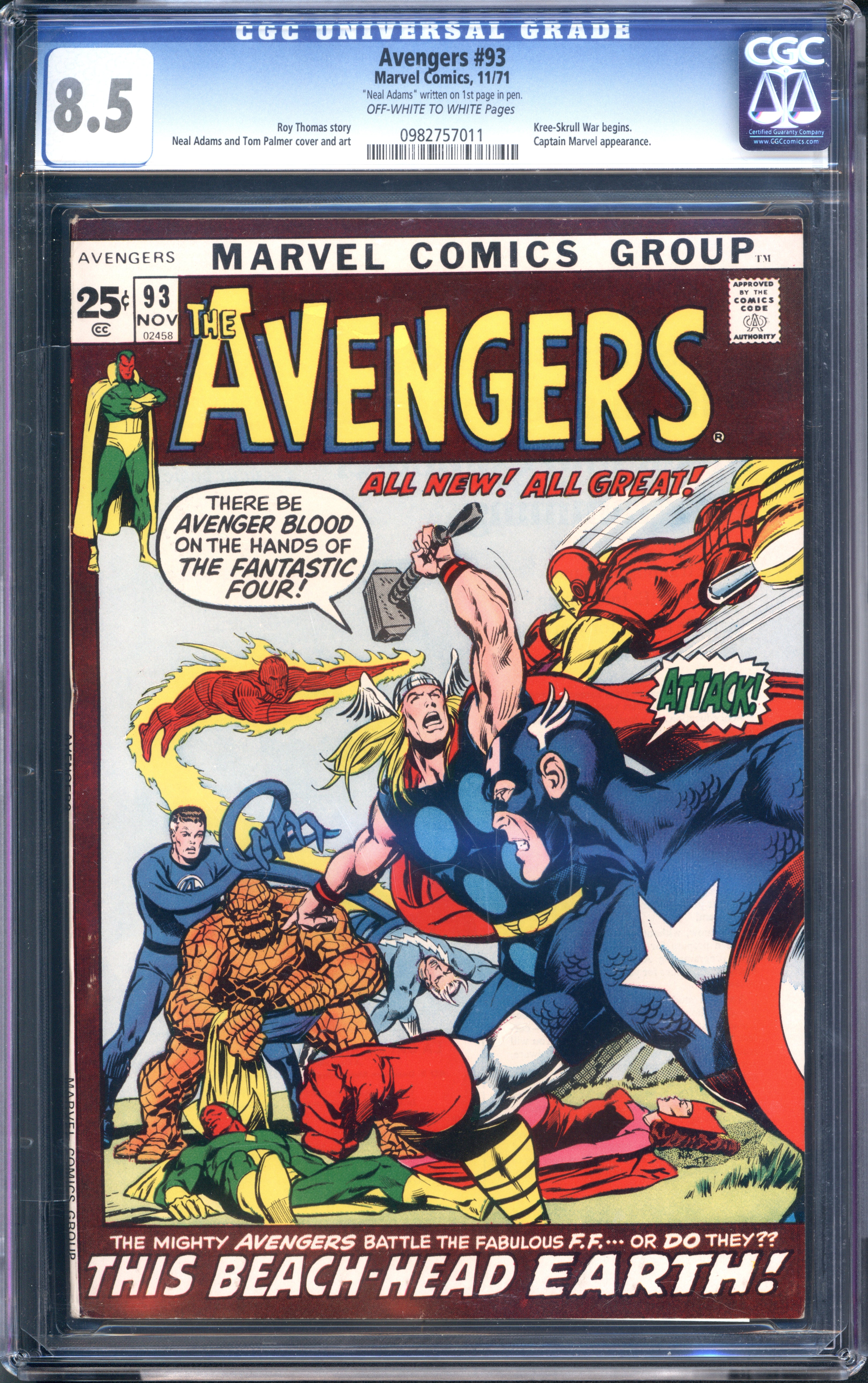 VIM_grade_cgc-8-5-0982757011