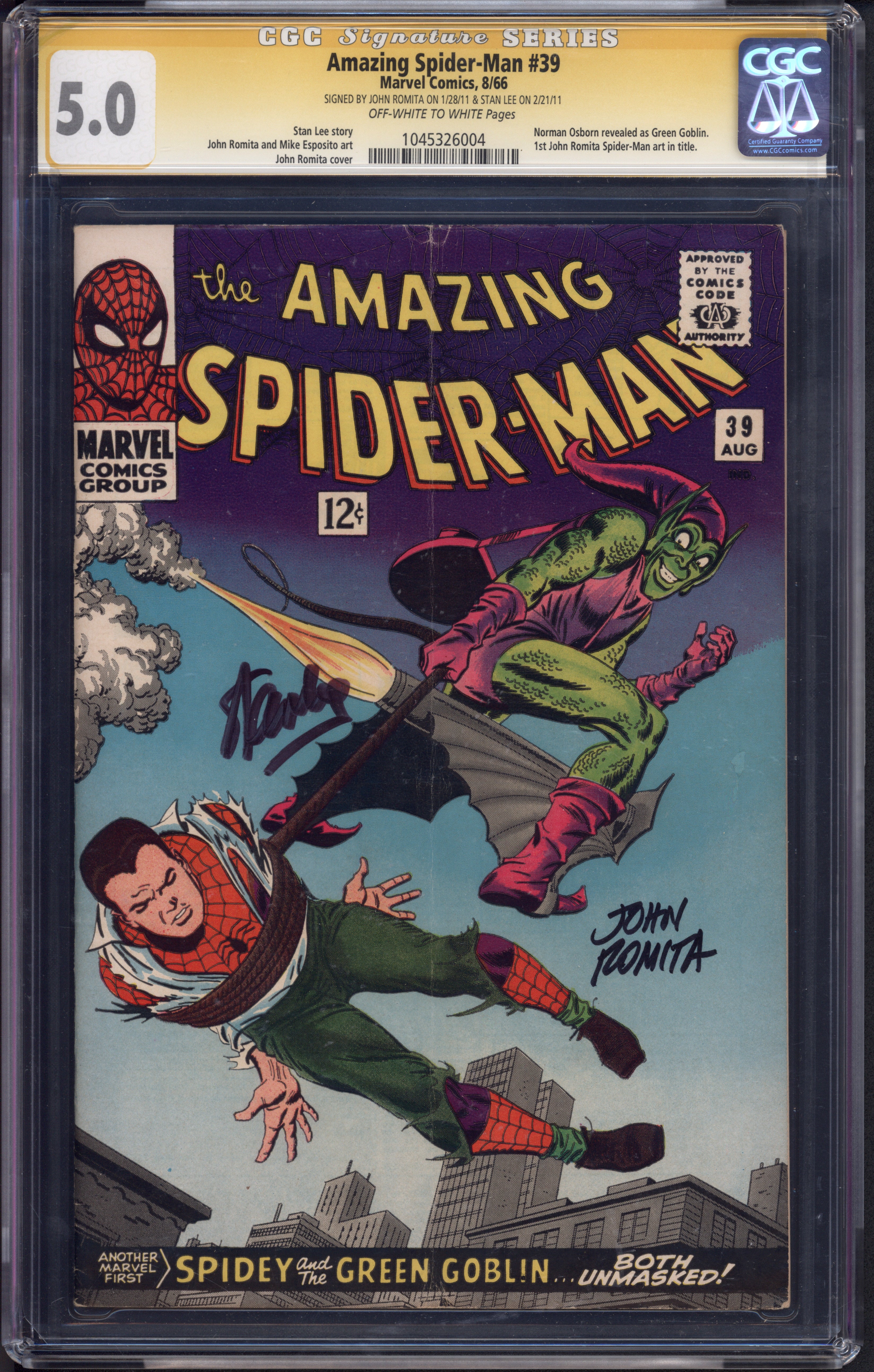 VIM_grade_cgc-5-0-stan-lee-and-romita-1045326004