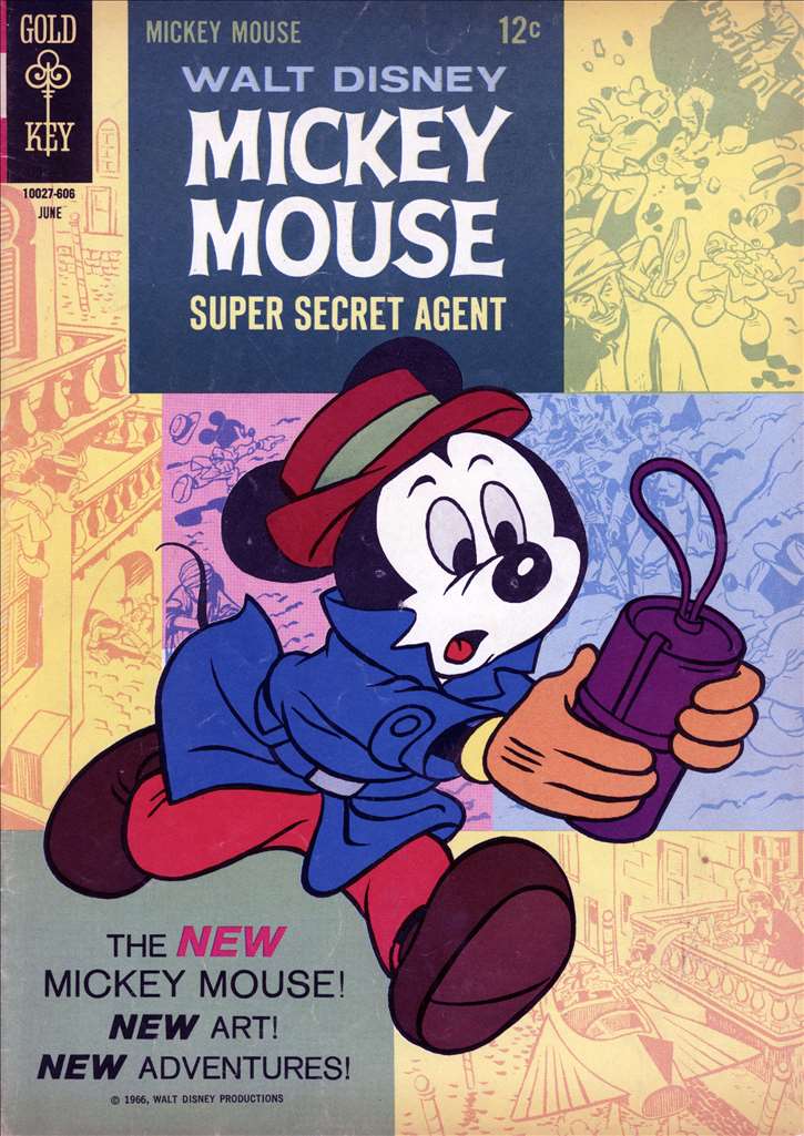 Mickey Mouse (1941 Dell/Gold Key/Gladstone) #107 Raw