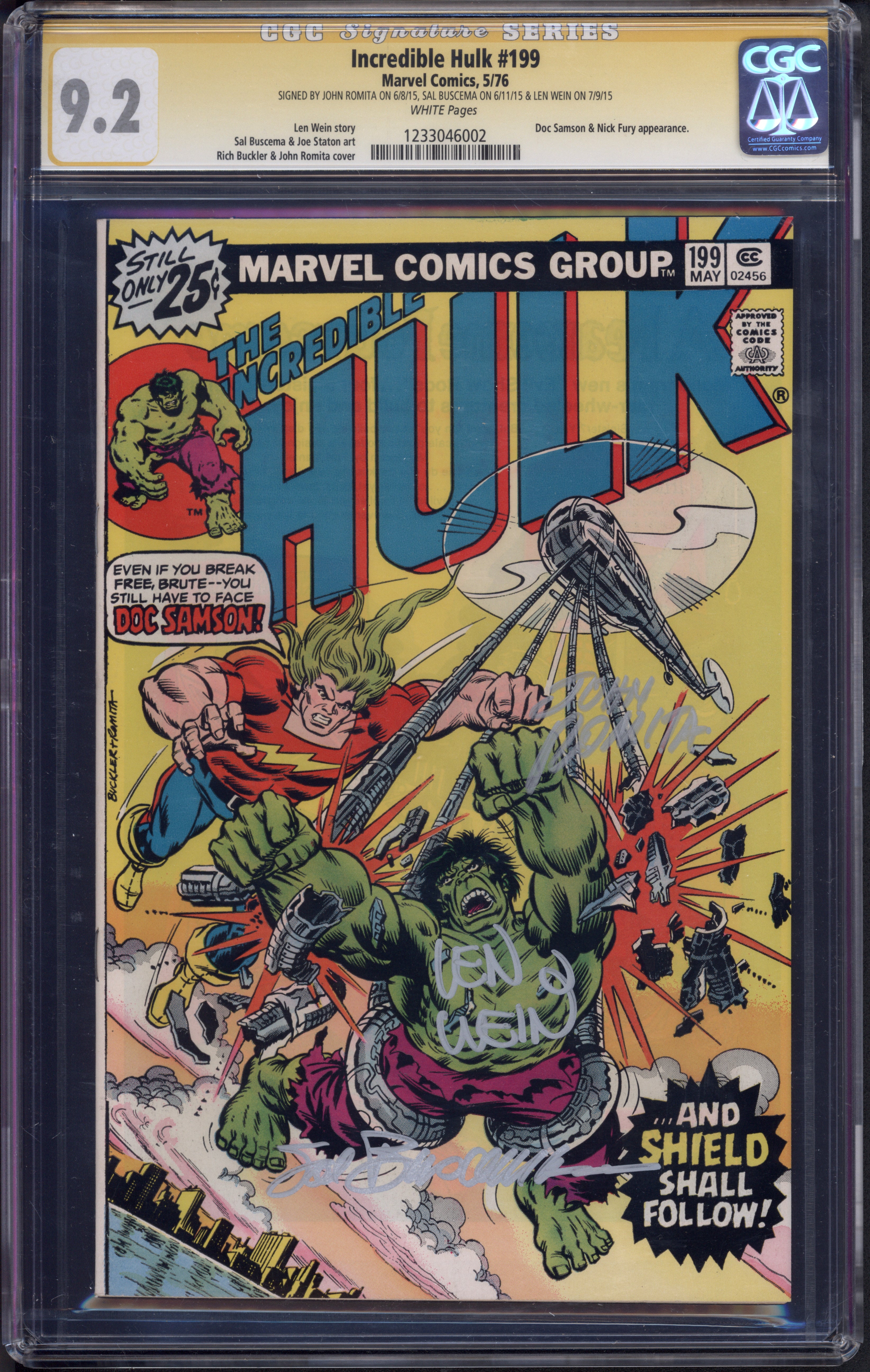 VIM_grade_cgc-9-2-signed-by-john-romita-sal-buscema-and-len-wein-1233046002
