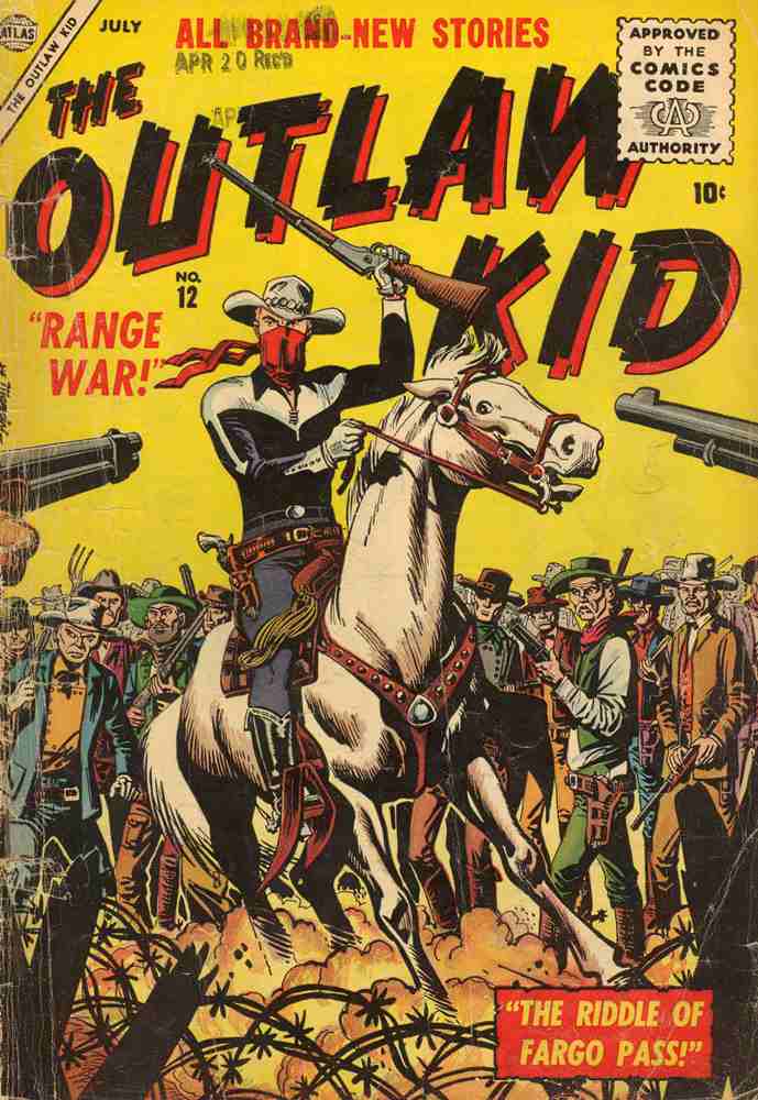 Outlaw Kid (Atlas, 1948) # 12 Raw