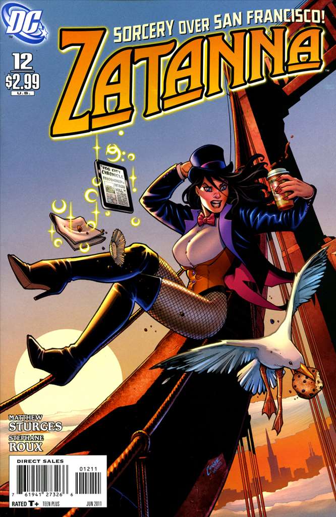 Zatanna (2010 2nd Series DC) # 12 Raw