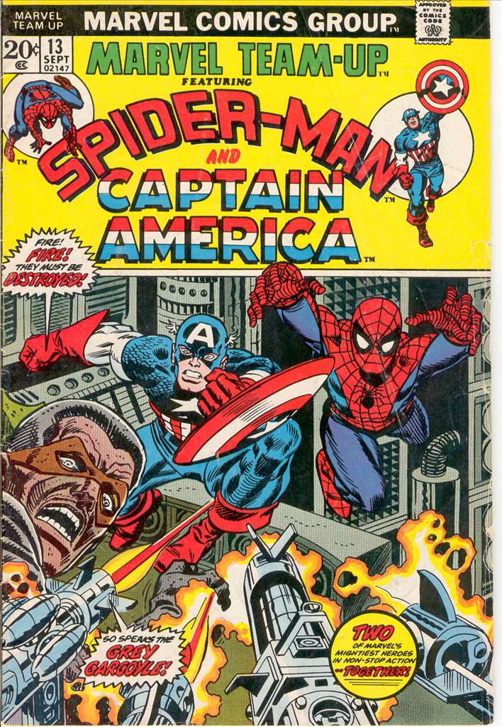 Marvel Team-Up (1972 1st Series Marvel) # 13 Raw