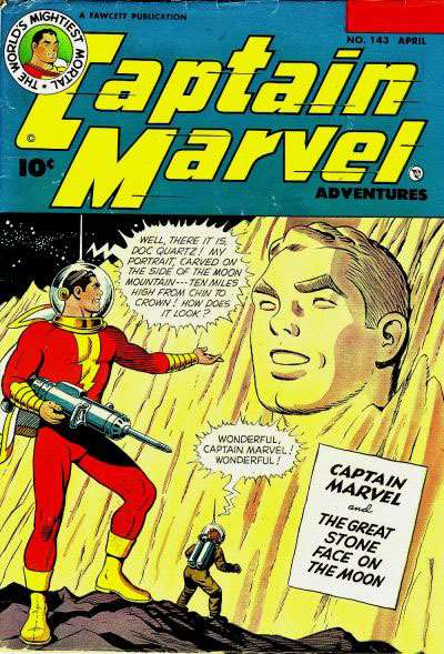 Captain Marvel Adventures 1952 Fawcett 143 Raw