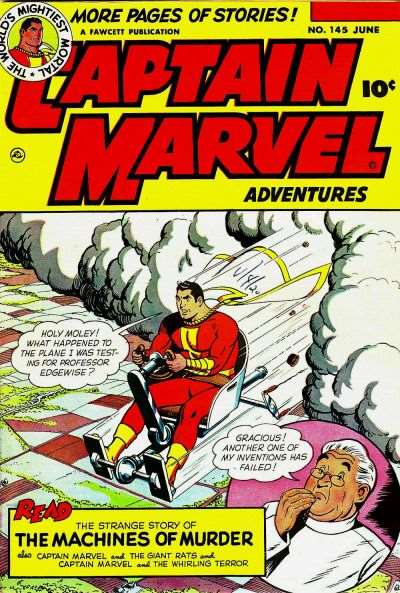 Captain Marvel Adventures (1941 Fawcett) #145 Raw