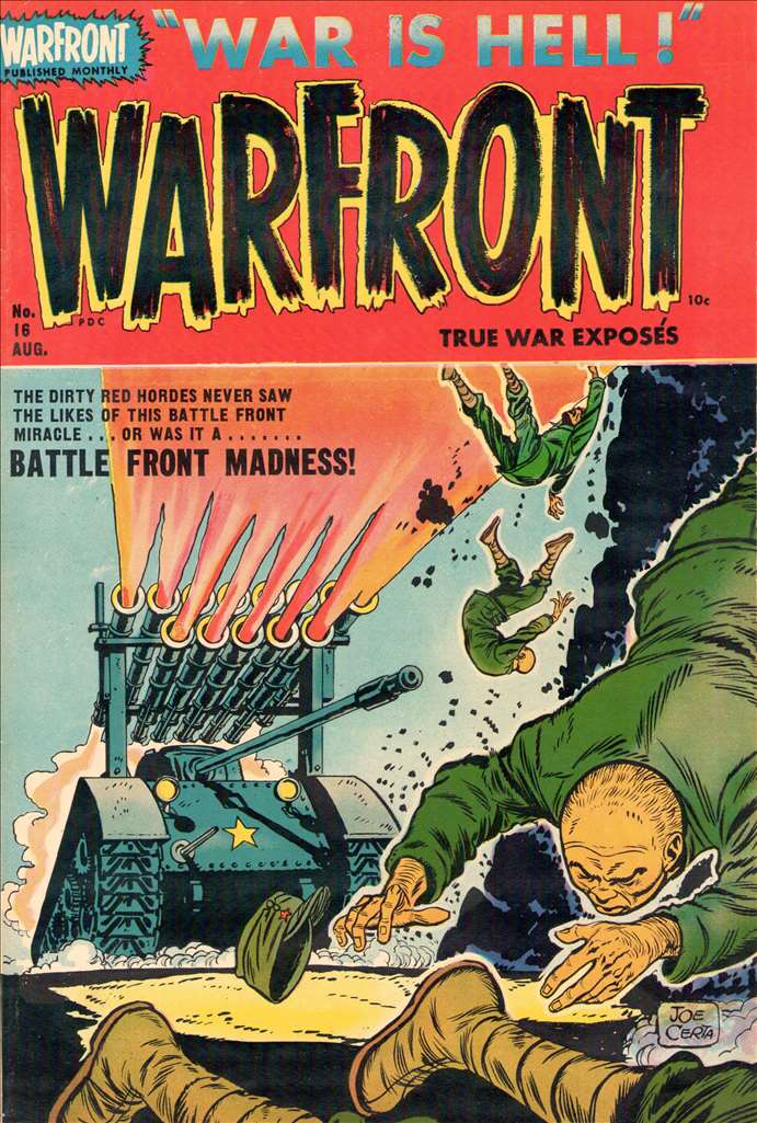 Warfront (1951 Harvey) # 16 Raw