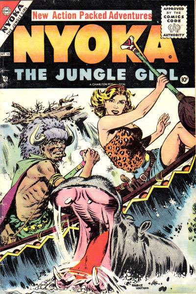 Nyoka, the Jungle Girl (1945, Fawcett) # 16 Raw