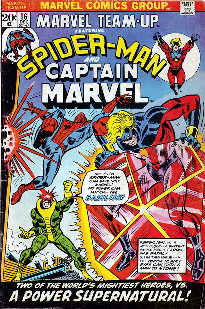 Marvel Team-Up (1972 1st Series Marvel) # 16 Raw