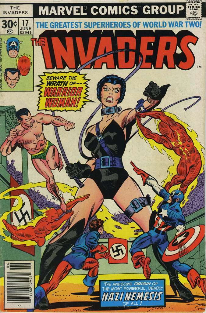 Invaders (1975 1st Series Marvel) # 17 Raw