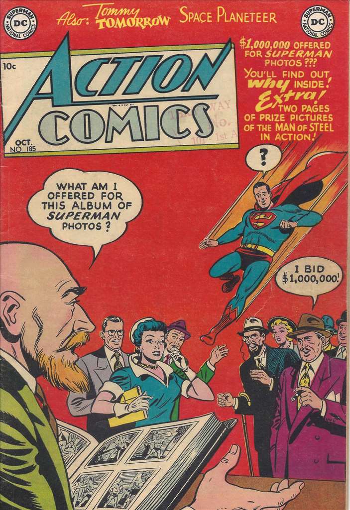 Action Comics (1938 1st Series DC) #185 Raw