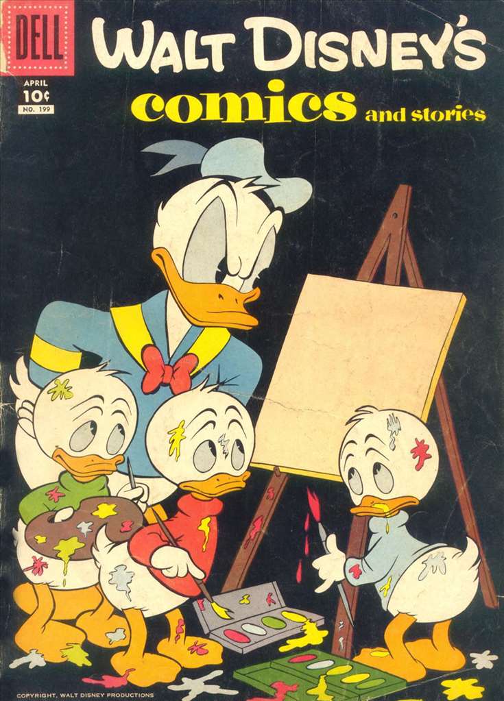 Walt Disney's Comics and Stories (1947 Dell) #199 Raw