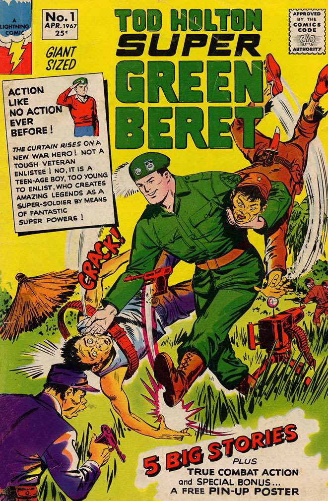 Super Green Beret (1967) #  1 Raw