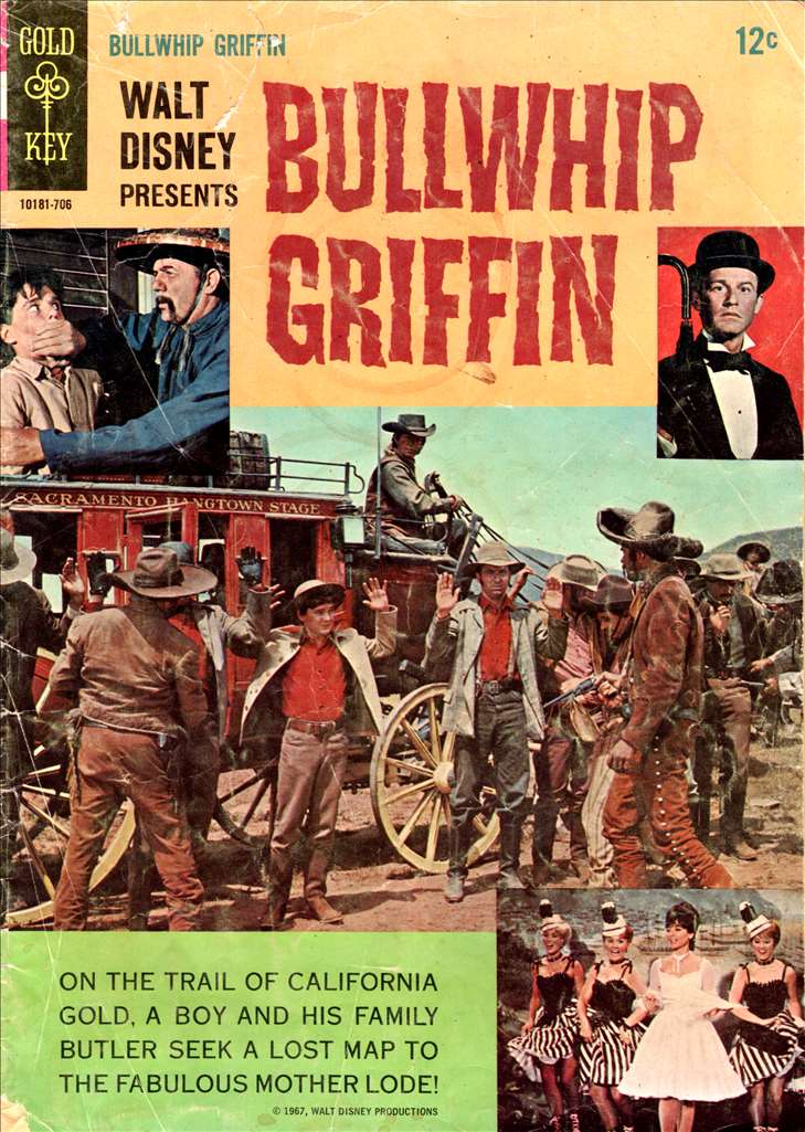 Movie Comics: Bullwhip Griffin (1967, Gold Key) # nn Raw