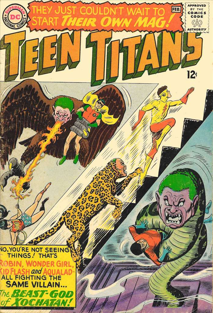 Teen Titans (1966 1st Series DC) #  1 Raw