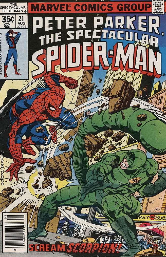 Spectacular Spider-Man (1976 1st Series Marvel) # 21 Raw