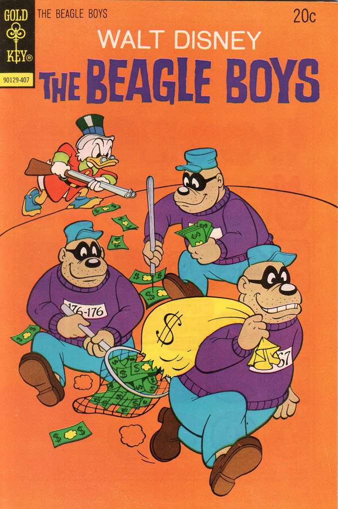 Beagle Boys, The (1967, Gold Key) # 21 Raw